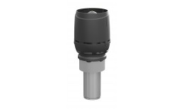 FLOW 200C/ИЗ/450 XL вентиляционный выход изолированный черный