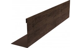 Нащельник 125 Texas 25х35 0,45 Print Elite с пленкой Antique Wood TwinColor (L1,5)