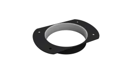 Приемник воды круглый Vortex Микс матовый RAL 9005 черный