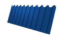 Профнастил C8A фигурный 0,4 PE RAL 5005 сигнальный синий