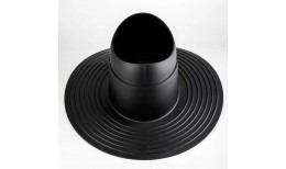 Элемент проходной Krovent Base-VT Flat высокий 125-150 черный