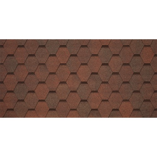 Черепица гибкая Tegola Unica Veneto nocciola 418 (коричневый фундук)