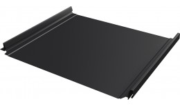 Кликфальц Про Grand Line 0,5 Полидэкстер TwinColor с пленкой на замках RAL 9005 черный
