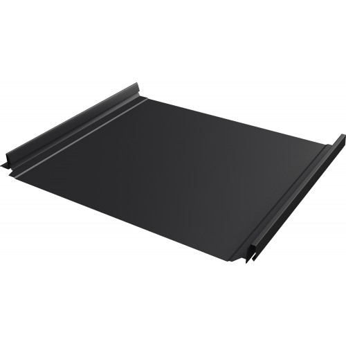 Кликфальц Про Grand Line 0,5 Полидэкстер TwinColor с пленкой на замках RAL 9005 черный