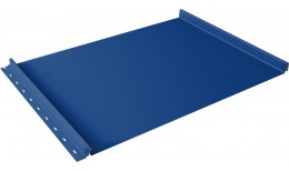 Кликфальц Grand Line 0,5 Satin с пленкой на замках RAL 5005 сигнальный синий