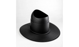 Элемент проходной Krovent Base-VT Flat высокий 125-150 черный