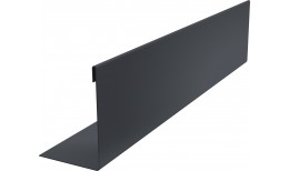 Нащельник 150 Texas 25х35 0,5 Velur X с пленкой RAL 7024 мокрый асфальт (L1,8)