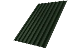 Профнастил С20B Grand Line 0,5 Satin Matt TX RAL 6020 хромовая зелень