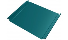Кликфальц Double Pro Grand Line 0,45 ПЭ с пленкой на замках RAL 5021 водная синь