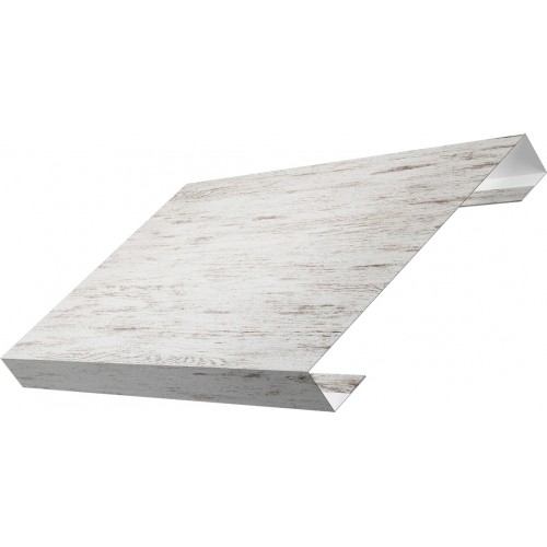 Ламель лицевая 150 жалюзи Texas 0,45 Print Elite с пленкой Snow Wood TwinColor
