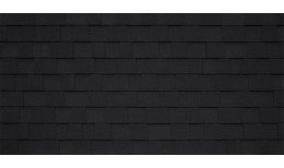 Черепица гибкая Tegola Unica piemonte nero 362 (черный)