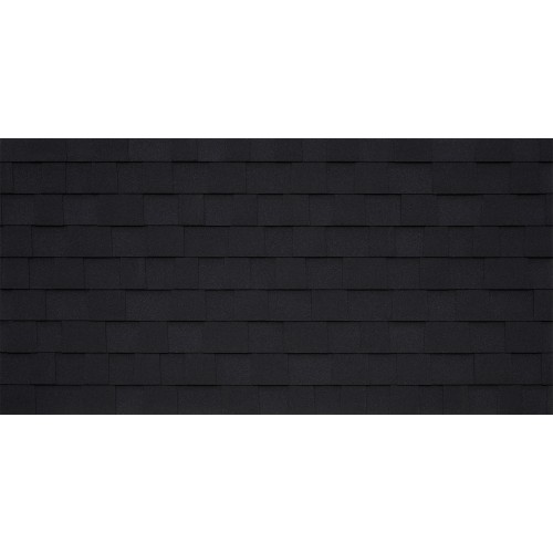Черепица гибкая Tegola Unica piemonte nero 362 (черный)