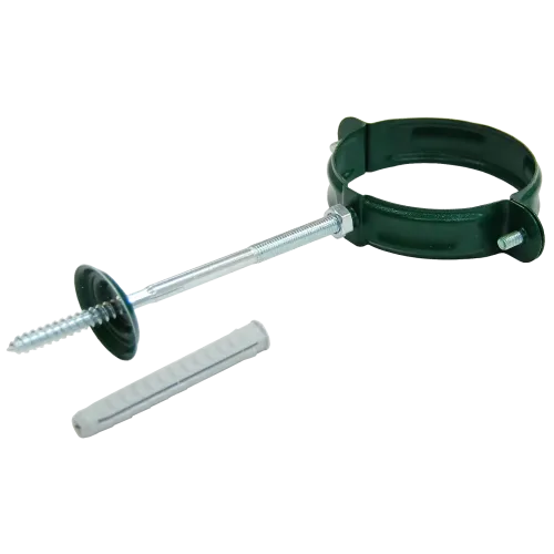 Хомут трубы 90 мм RAL 6005 зеленый мох