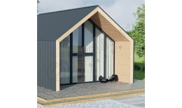 Фальцевая кровля Smart Фальц Pro GreenCoat Pural BT® матовый RR23 (тёмно-серый) 0.50