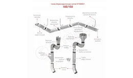 Заглушка желоба D185 Zn
