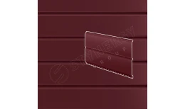 Сайдинг Евробрус гофрированный GRAPHITE45® RAL 3005 0.45