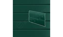 Сайдинг Евробрус гофрированный GRAPHITE45® RAL 6005 0.45