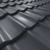 Металлочерепица СМ Классик CORUNDUM50® RAL 7024 (графитовый серый) 0.50
