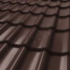 Металлочерепица СМ Классик CORUNDUM50® RAL 8017 (шоколадно-коричневый) 0.50