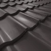 Металлочерепица СМ Классик CORUNDUM50® RR32 (серо-коричневый) 0.50