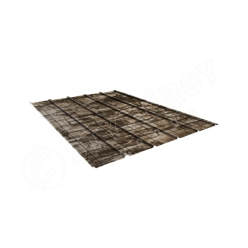 Профнастил ST15 PRINT Дикий камень 3D 0.45