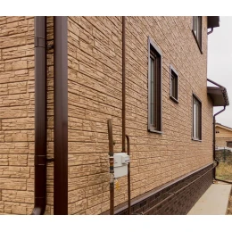 Фасадная панель ЯФАСАД Крымский сланец (Гречневый)