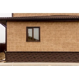 Фасадная панель ЯФАСАД Крымский сланец (Гречневый)