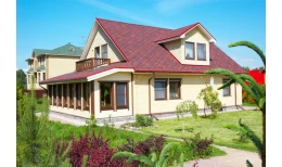 Гибкая черепица Ruflex Runa Темный шоколад