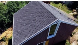 Гибкая черепица Ruflex Runa Темный шоколад