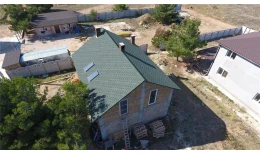 Гибкая черепица Standard, Сота, Зелёный