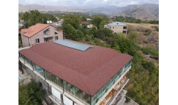 Гибкая черепица Standard, Сота, Красный