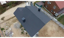 Гибкая черепица Standard, Сота, Серый