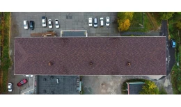 Гибкая черепица Standard, Тетрис, Коричневый