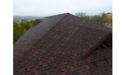 Гибкая черепица Standard, Тетрис, Коричневый