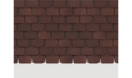 Гибкая черепица Standard, Крона, Коричневый