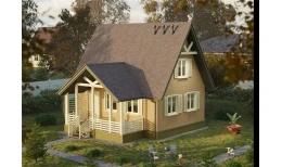 Сайдинг Premium, Брус, капучино