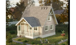 Сайдинг Premium, Брус, крем-брюле