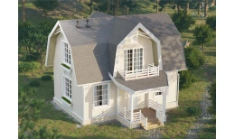 Сайдинг Premium, Брус, сливки