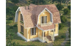 Сайдинг Premium, Брус, манго