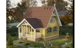 Сайдинг Premium, Брус, манго