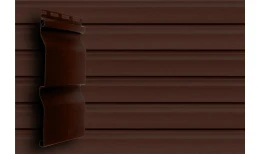 Сайдинг Корабельная доска Grand Line Acryl темный дуб (3,0м)