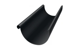 Желоб полукруглый Optima Matt 125мм 3м RAL 9005