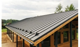 Кликфальц Pro Grand Line 0,5 PurLite Matt с пленкой на замках RAL 7024 мокрый асфальт