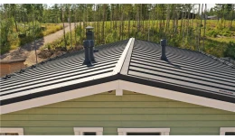 Кликфальц Grand Line 0,5 PurLite Matt с пленкой на замках RR 32 темно-коричневый