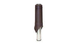 Выход вентиляции Krovent Pipe-VT 125/700 is коричневый