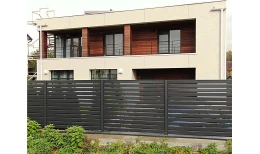 Ламель обратная 150 жалюзи Texas 0,45 PE с пленкой RAL 7024 мокрый асфальт