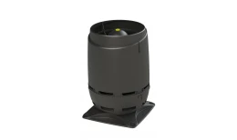 FLOW 125S вентиляционный выход + основание 250x250 черный