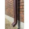 Труба гофрированная Vortex Lite Matt 76х102х1000 мм RAL 8017 шоколад