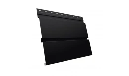 Квадро брус 0,45 Drap ST с пленкой RAL 9005 черный