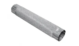 Труба круглая соединительная Optima 100мм 1м Zn